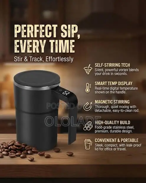 Automatic Magnetic Stirring Cup