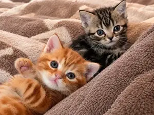 0-1 month Female Mixed Breed American Shorthair