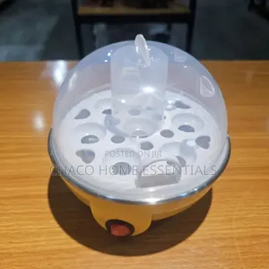 Electric Egg Boiler and Steamer -(Holds 7 Eggs)