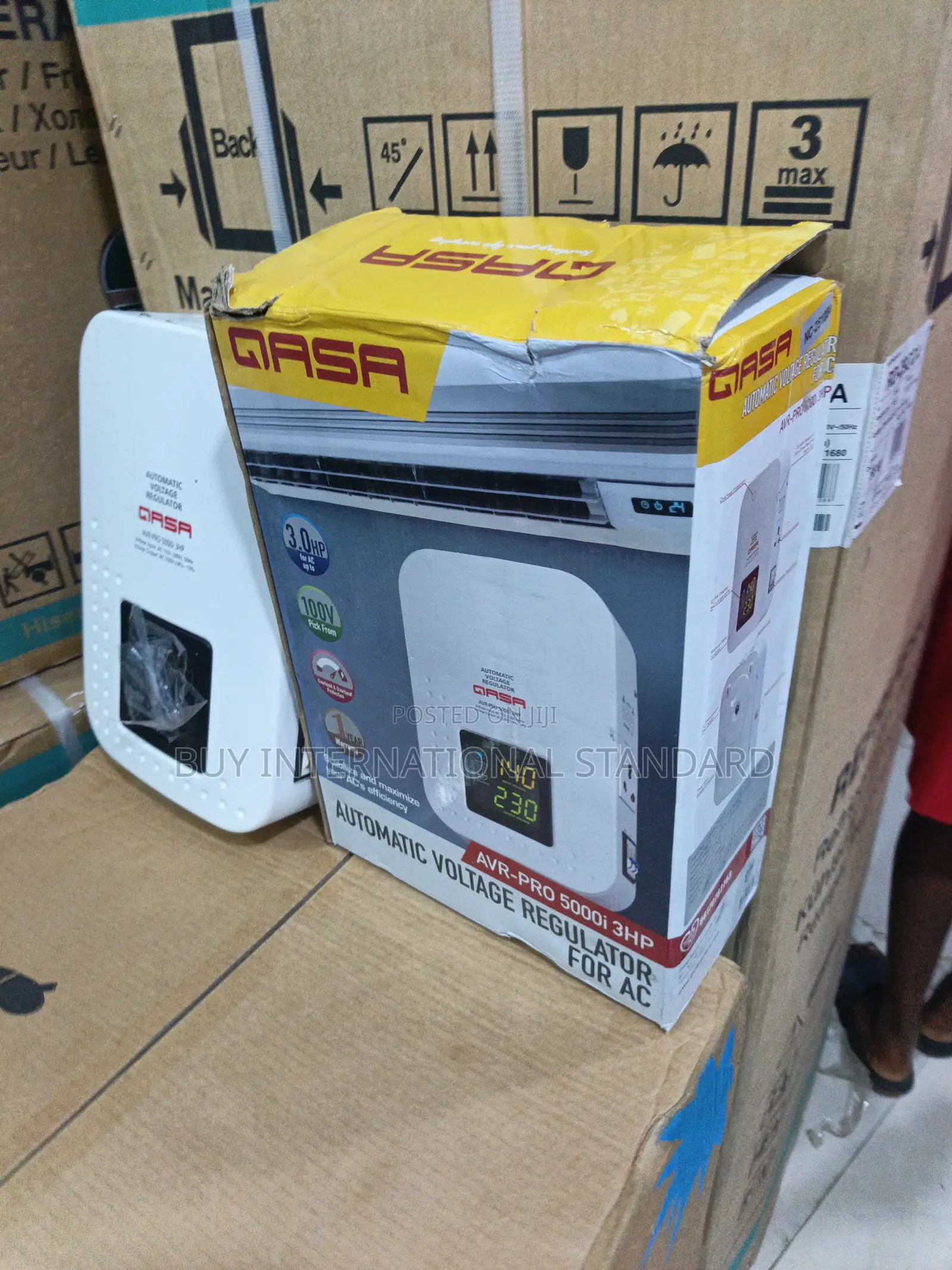 Qasa 5kva Automatic Wall Mounted Voltage Stabilizer