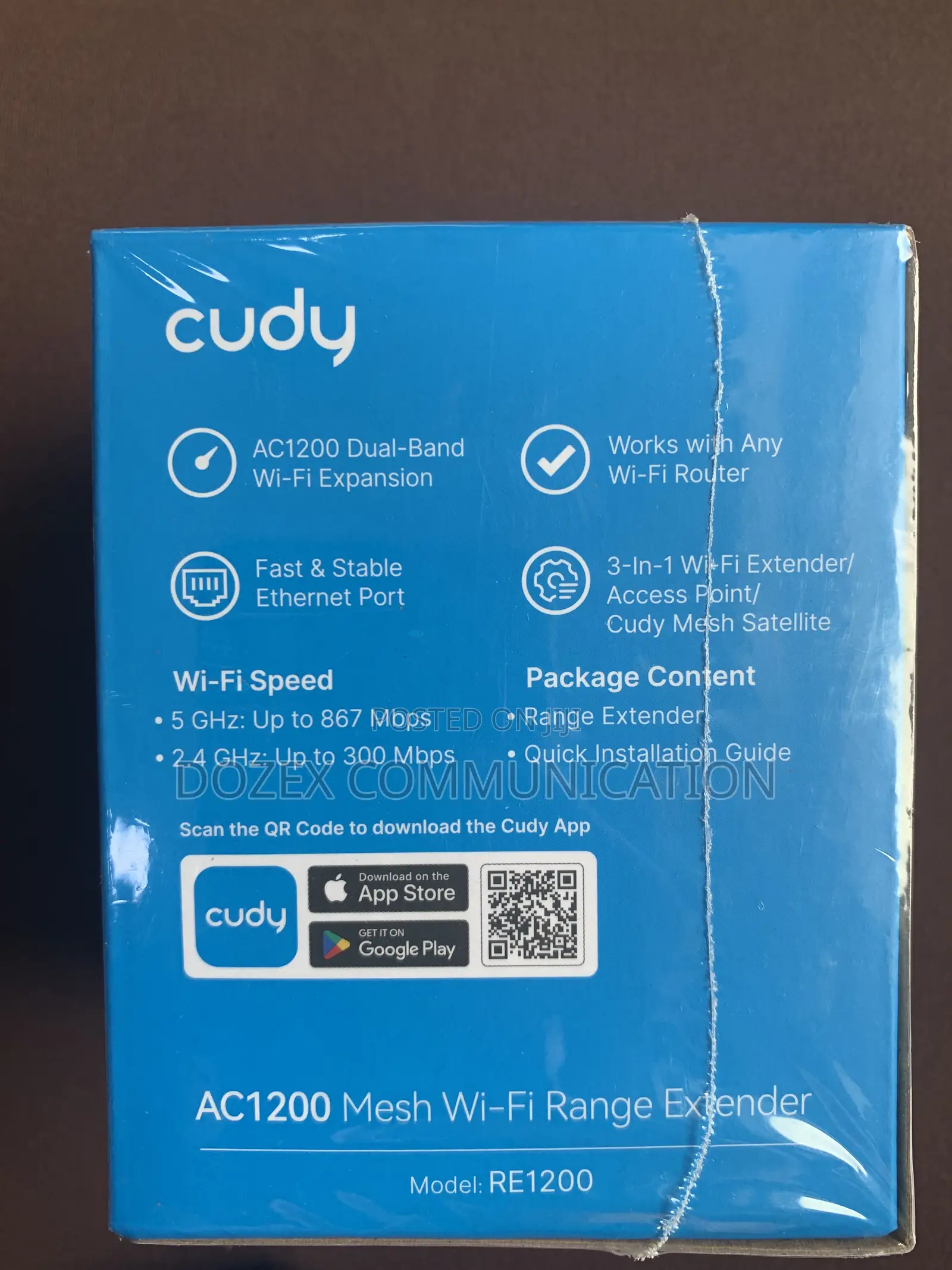 Cudy Ac1200 Wi-Fi Range Extender