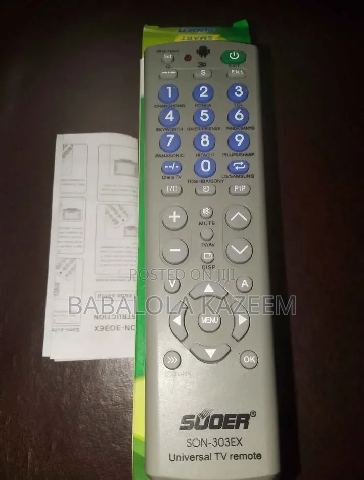 Universal TV Remote