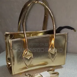 Gold Portable Bag