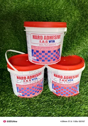 Hard Adhesive for Vinyl Tiles