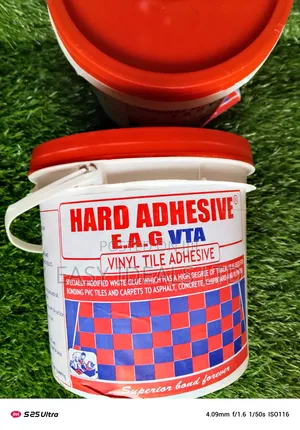Hard Adhesive for Vinyl Tiles