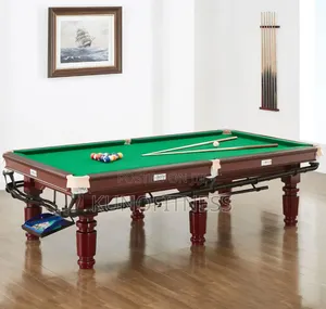 9ft Slate Bed Billiard Snooker Table Full Accessories – Earn Daily