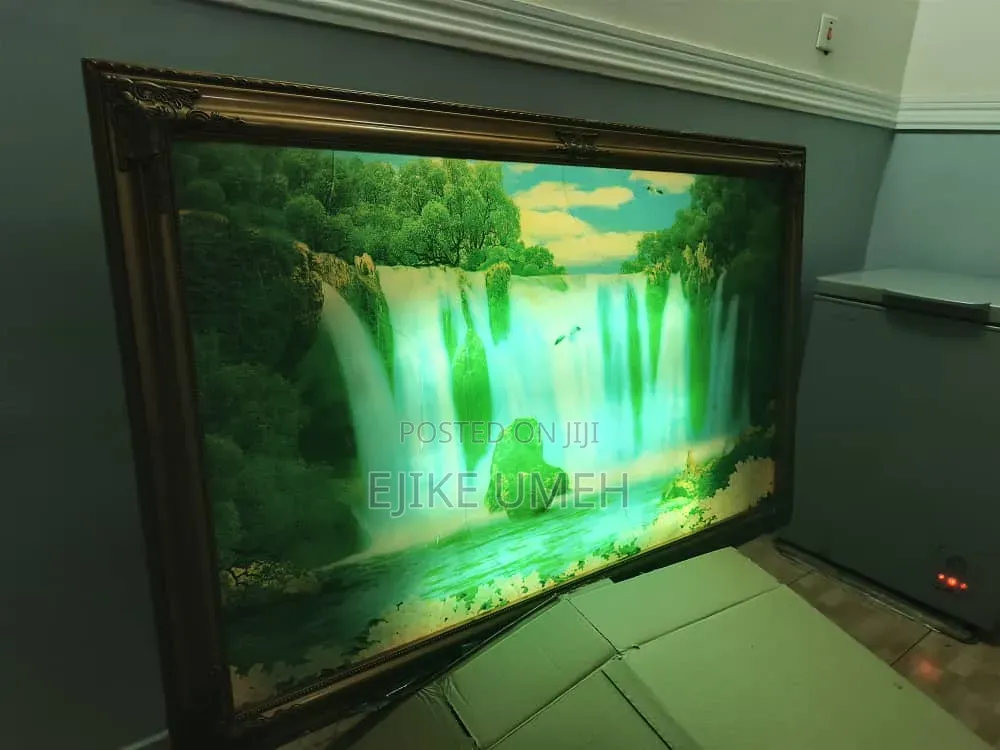 Luxury Antique Electronic Waterfall Wall Art