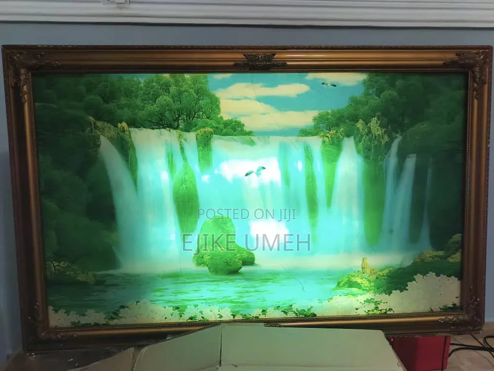 Luxury Antique Electronic Waterfall Wall Art