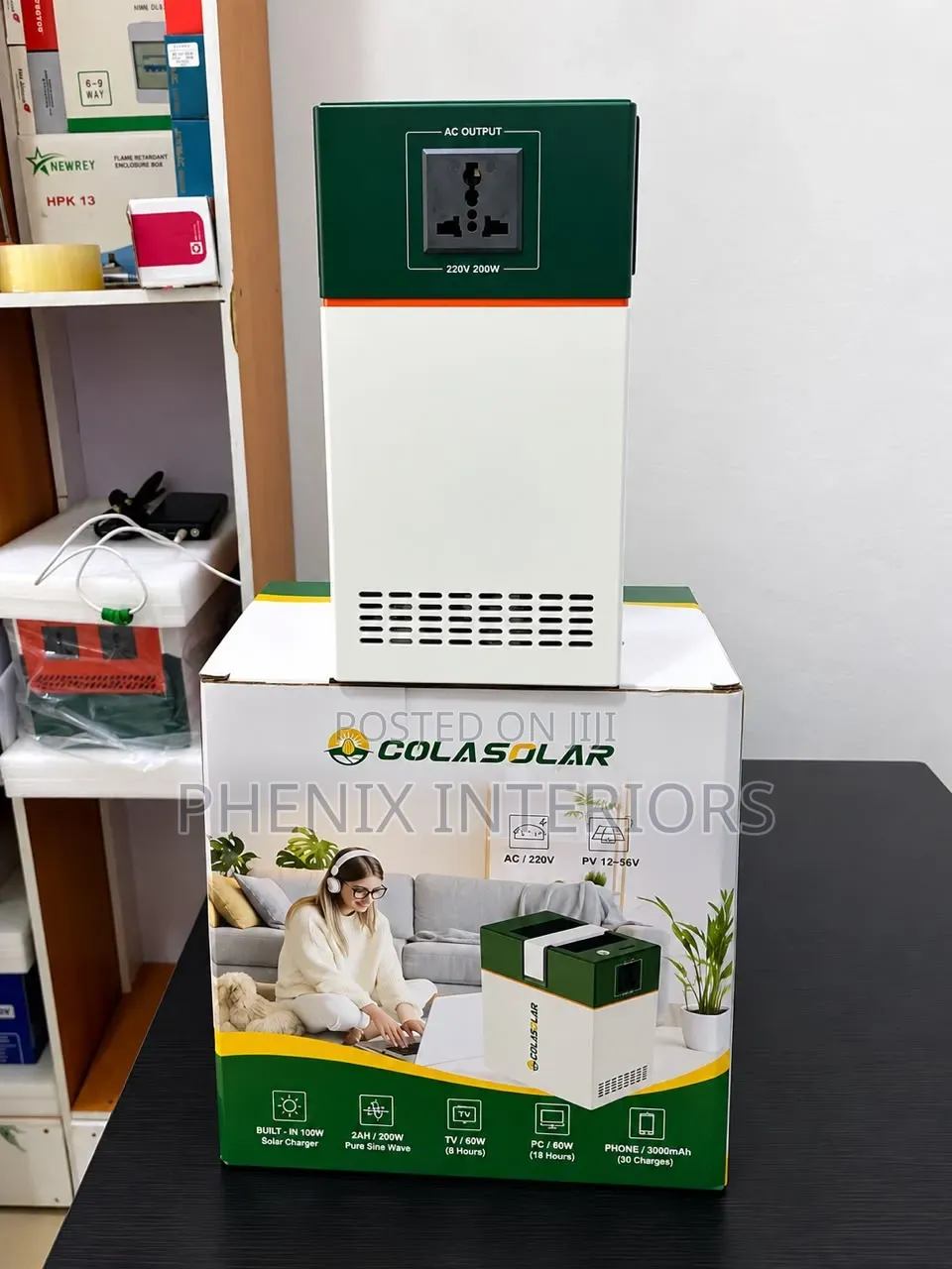 Colasolar 1000 Solar Power Generator Power 200W Output