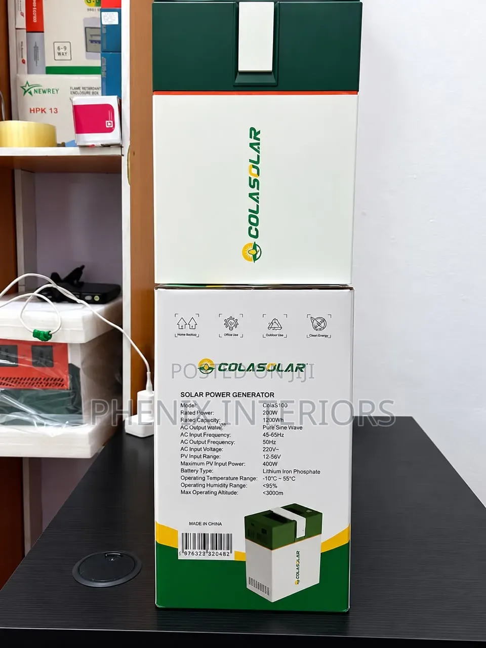 Colasolar 1000 Solar Power Generator Power 200W Output