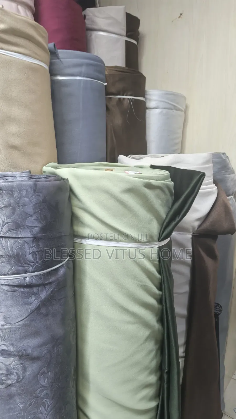 Turkish Premium Lemon/Green Curtain