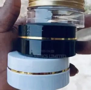 Scrub Jar and Face Cream