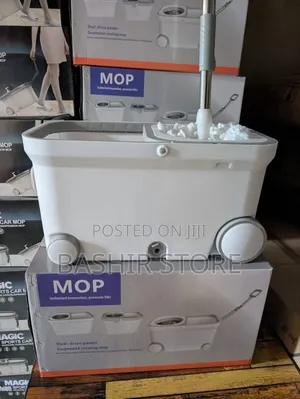 Magic Sports Car Mop, a 4-Wheel Spin Mop