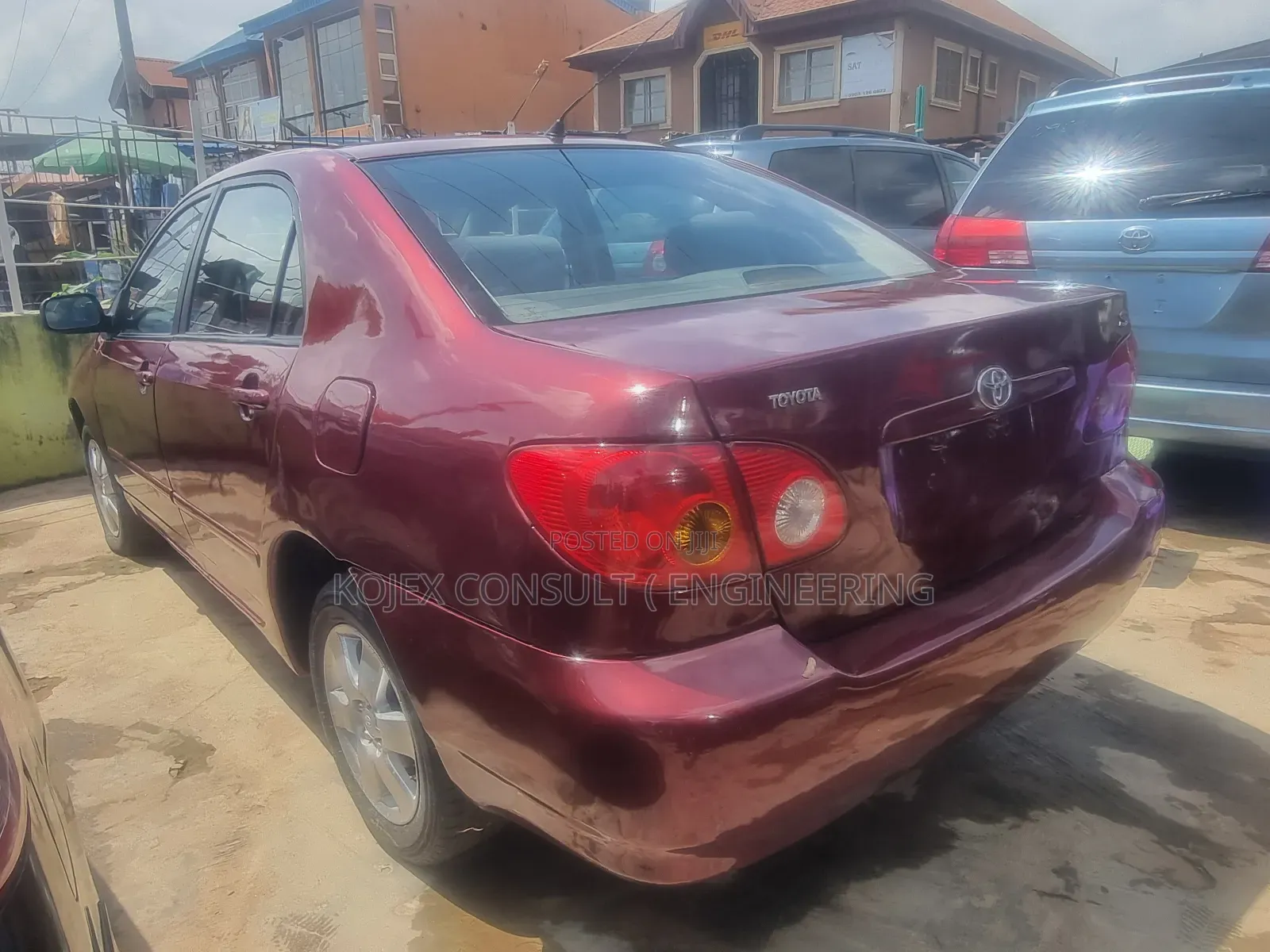 Toyota Corolla Sedan 2003 Red