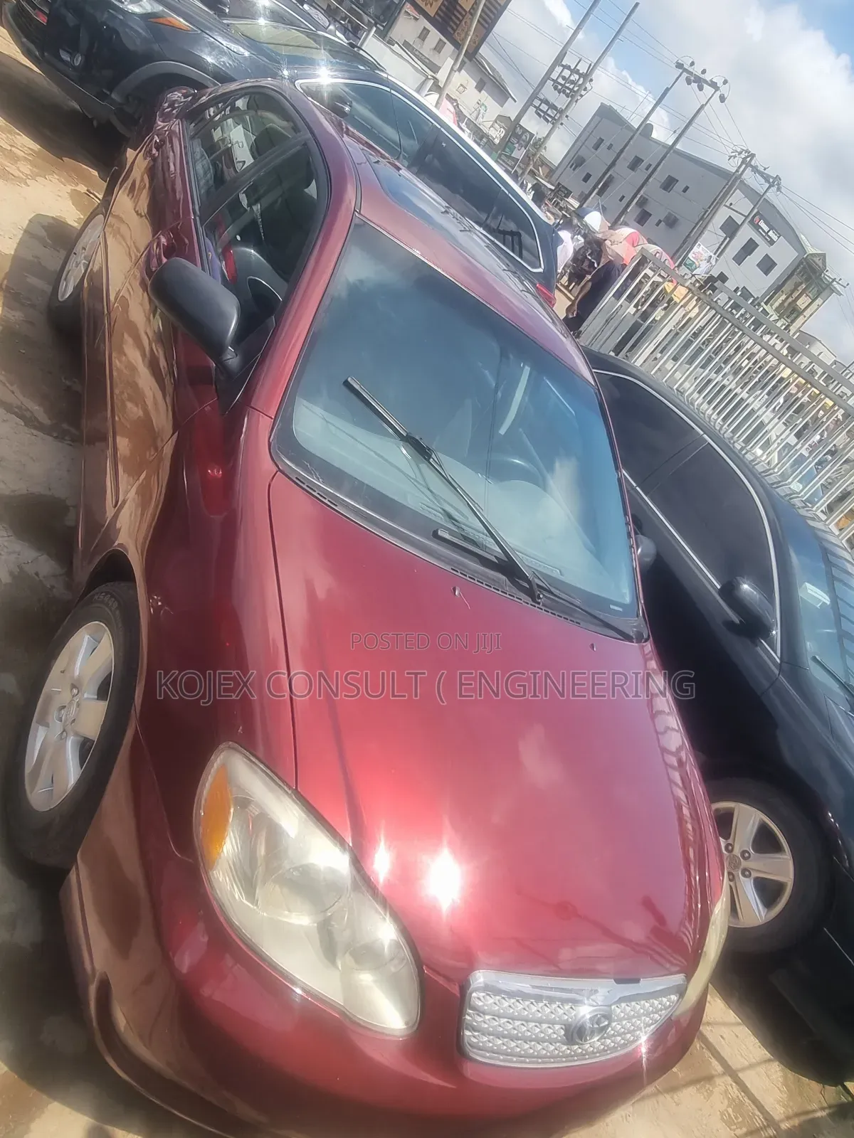 Toyota Corolla Sedan 2003 Red