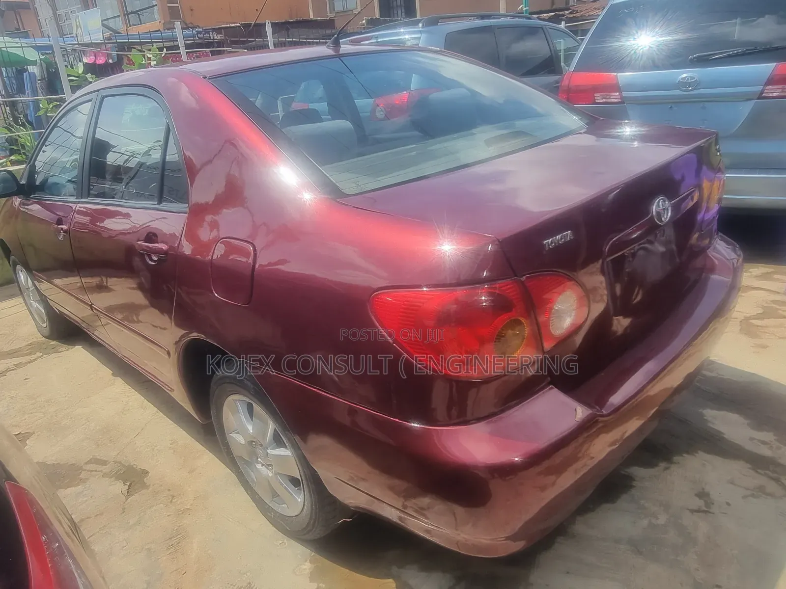 Toyota Corolla Sedan 2003 Red