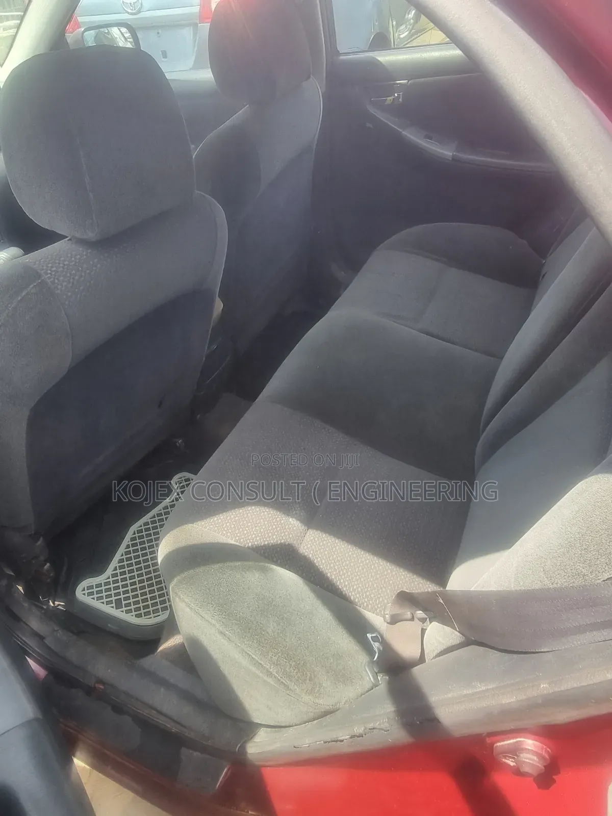Toyota Corolla Sedan 2003 Red