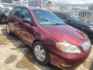 Toyota Corolla Sedan 2003 Red