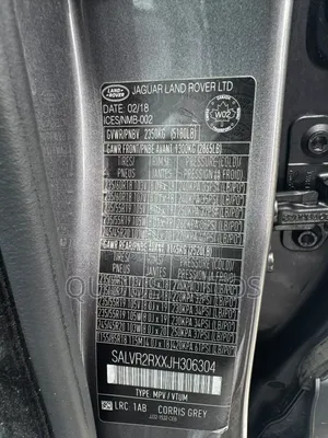 Land Rover Range Rover Evoque 2018 Gray