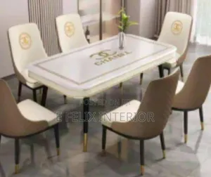 Exotic Design Marble Dinning Set