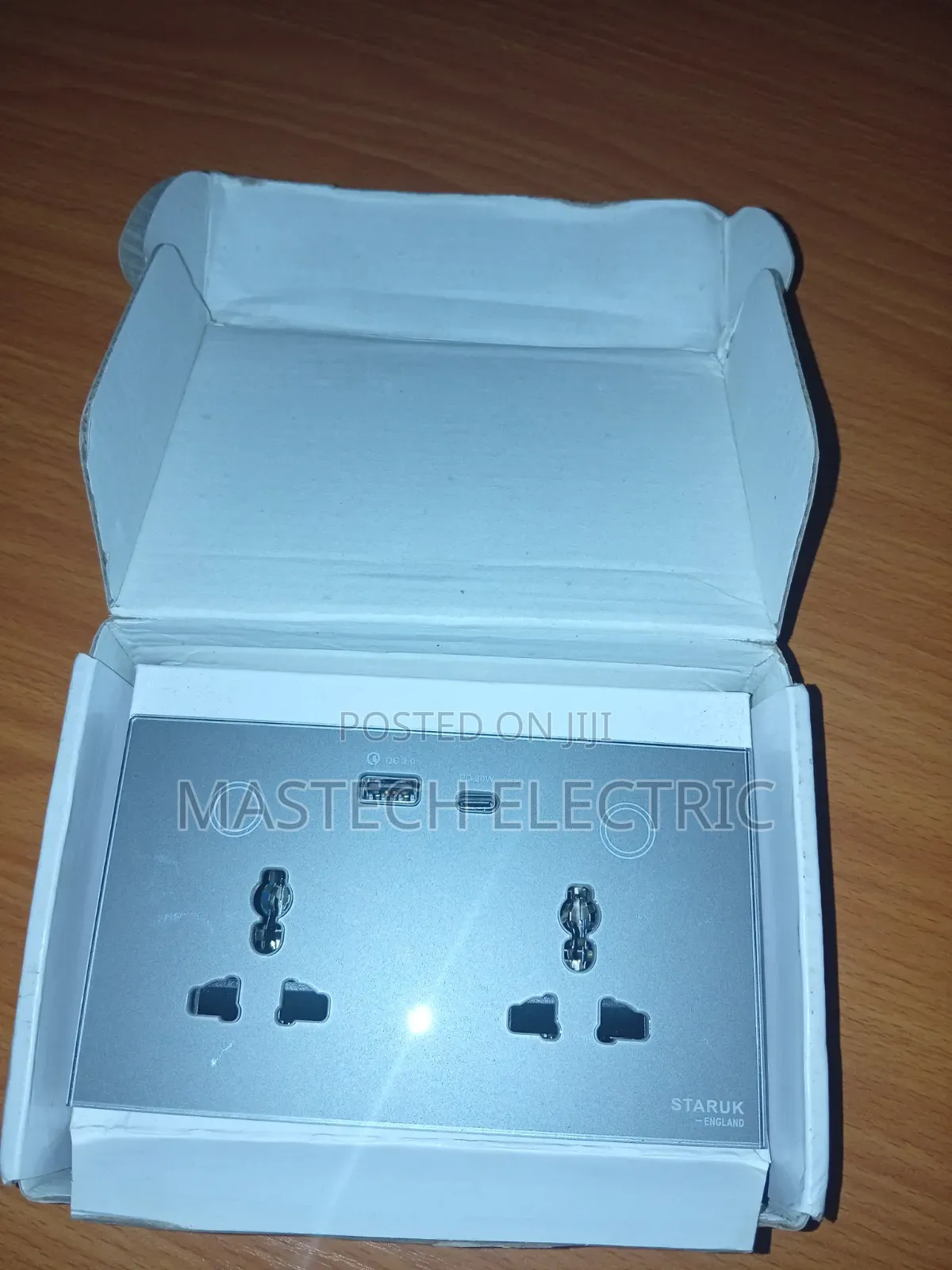 Smart Double Socket — USB, Type-C App Control