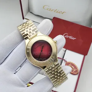 Original Cartier Women’s Gold Chain Watch 100% Authentic Guaranteed