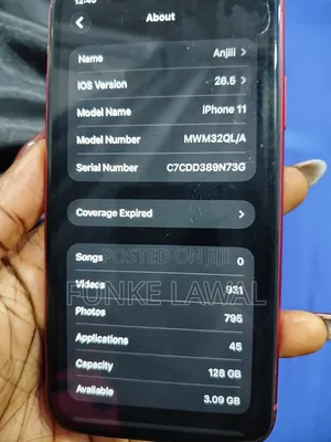 Apple iPhone 11 128 GB Red