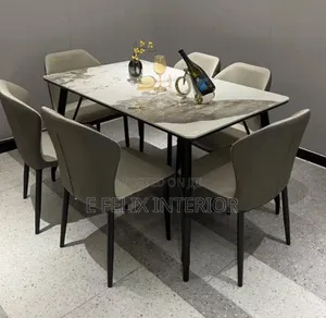 Simple Design 1+6 Dinning Set