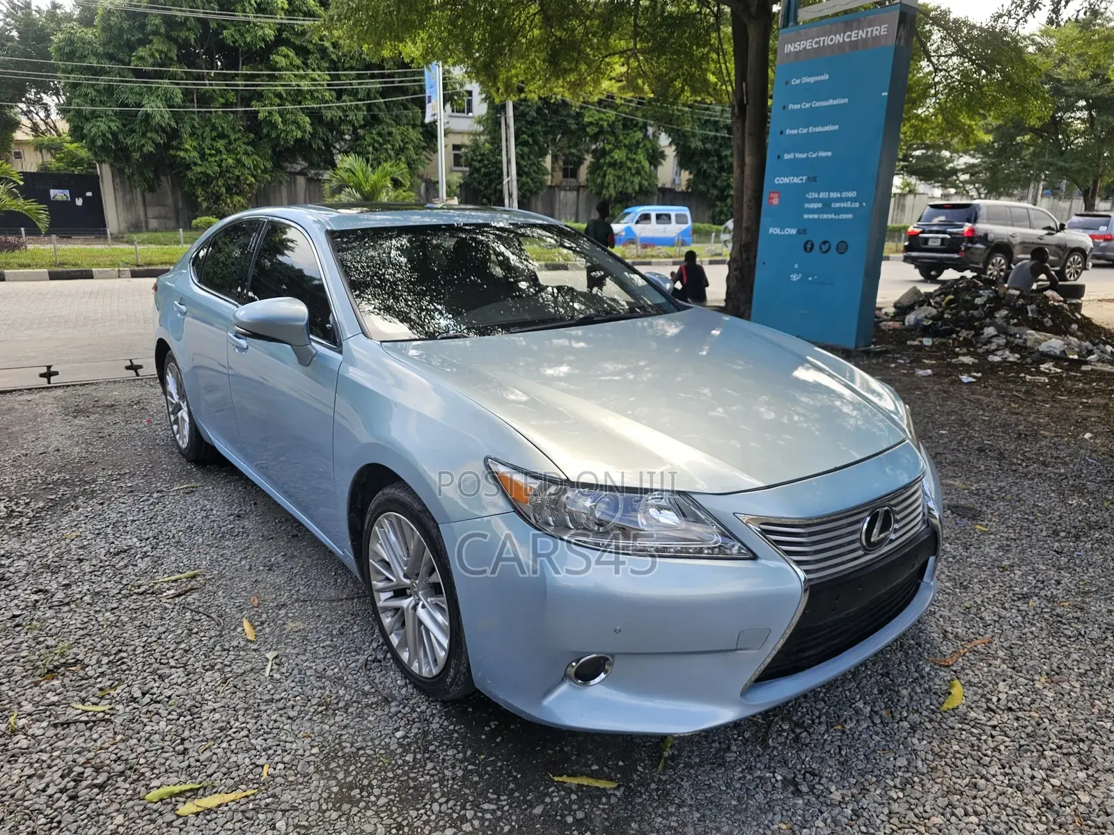 Lexus ES 2013 Blue