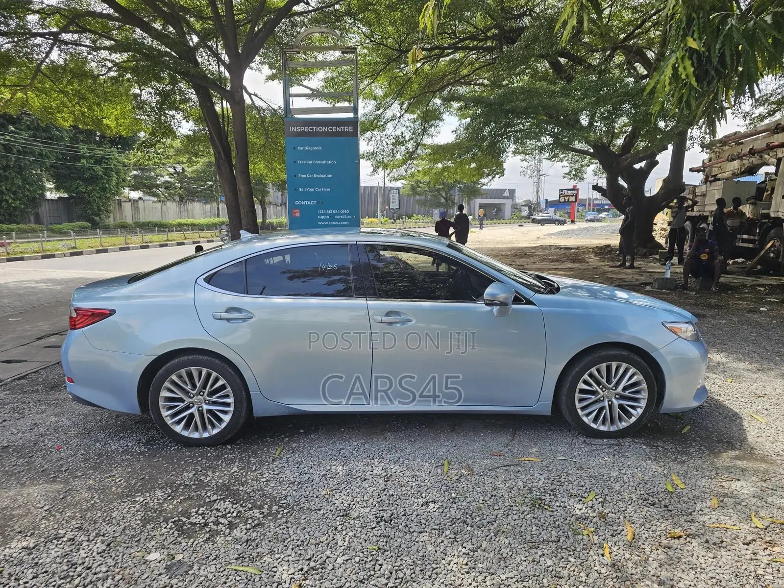 Lexus ES 2013 Blue