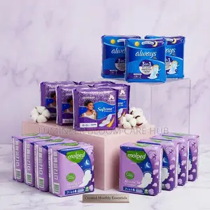 Mixed Sanitary Pads (Molped, Softcare Always) - 17 Packs