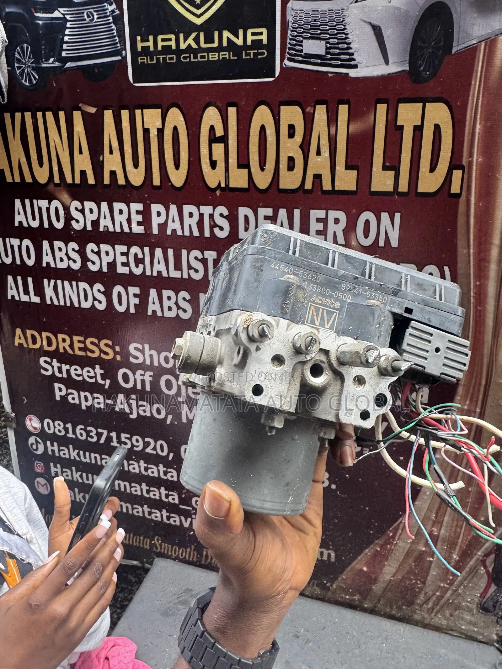 2014–2015 Lexus IS250 ABS Brake Pump Module