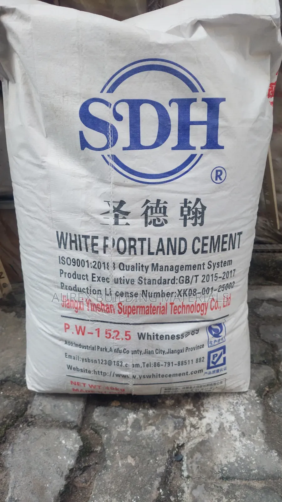 SDH White Cement 40kg