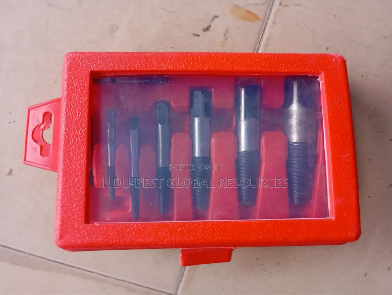 Screw and Bolt Extractor Set (8pcs)