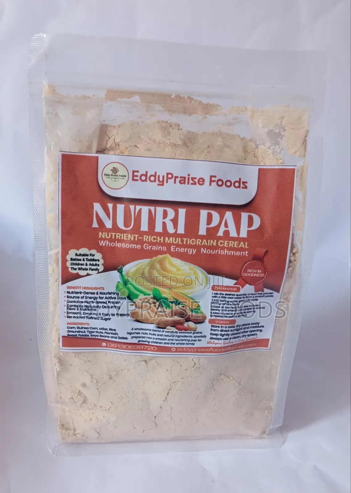 FORTIFIED PAP – Nutrient-Dense Pap for Healthy Weight Gain Growth