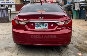 Hyundai Sonata 2012 Red