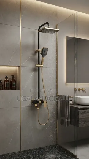 Modern Gold Shower System