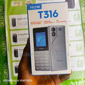 New Tecno T316 Graphite