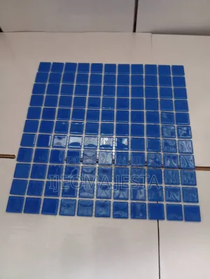Blue Glass Mosaic for Pools