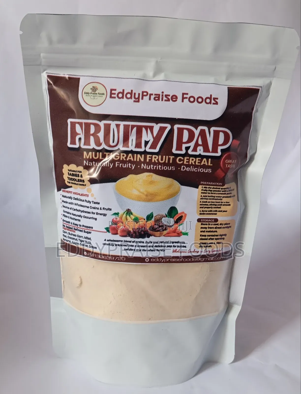 FORTIFIED PAP – Nutrient-Dense Pap for Healthy Weight Gain Growth