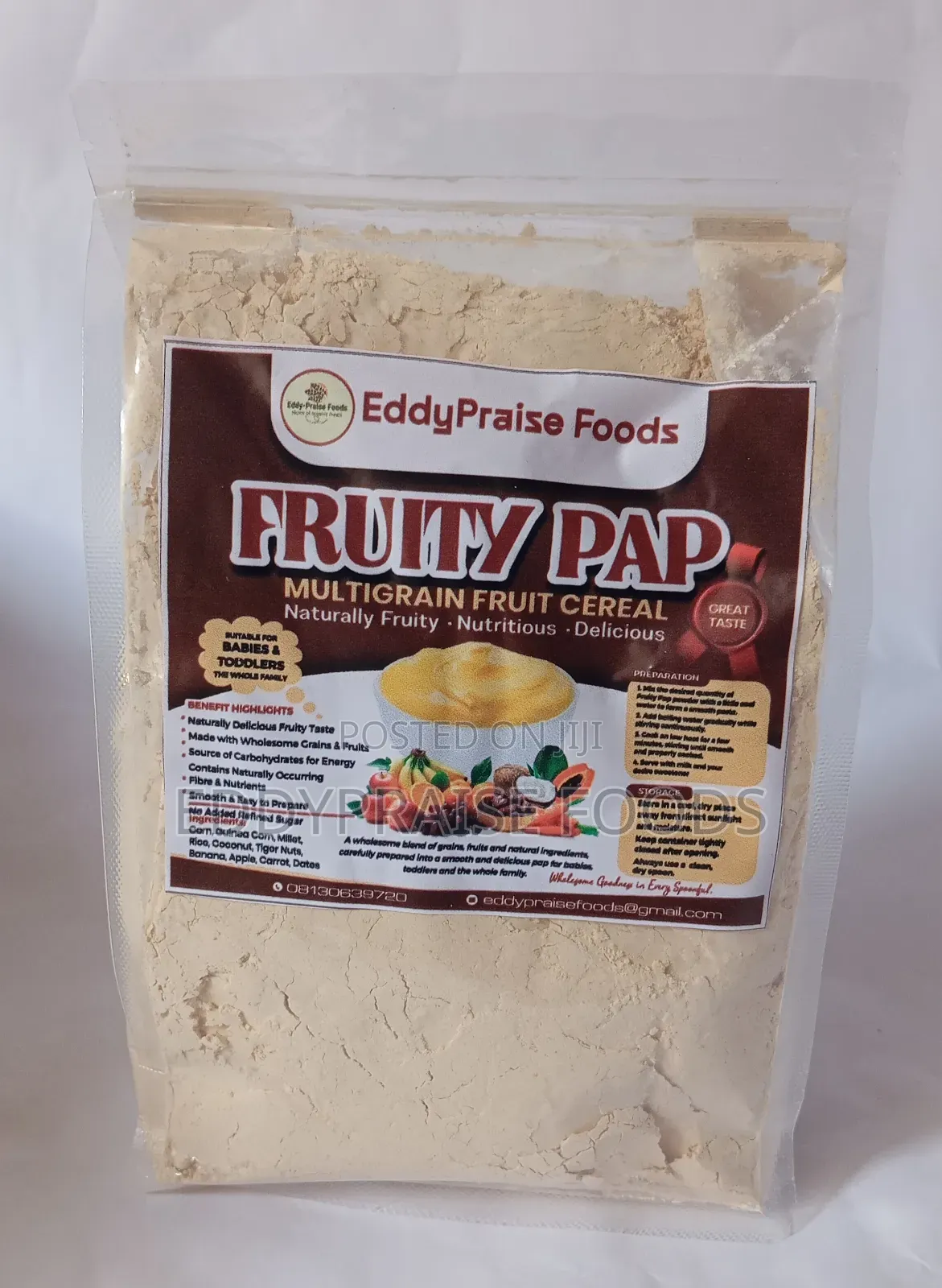 FORTIFIED PAP – Nutrient-Dense Pap for Healthy Weight Gain Growth