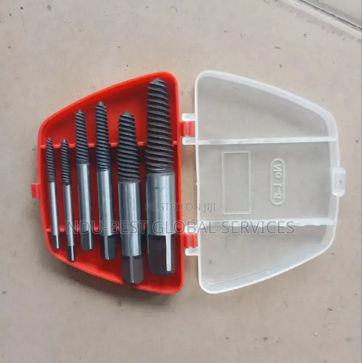 Screw and Bolt Extractor Set (6pcs)