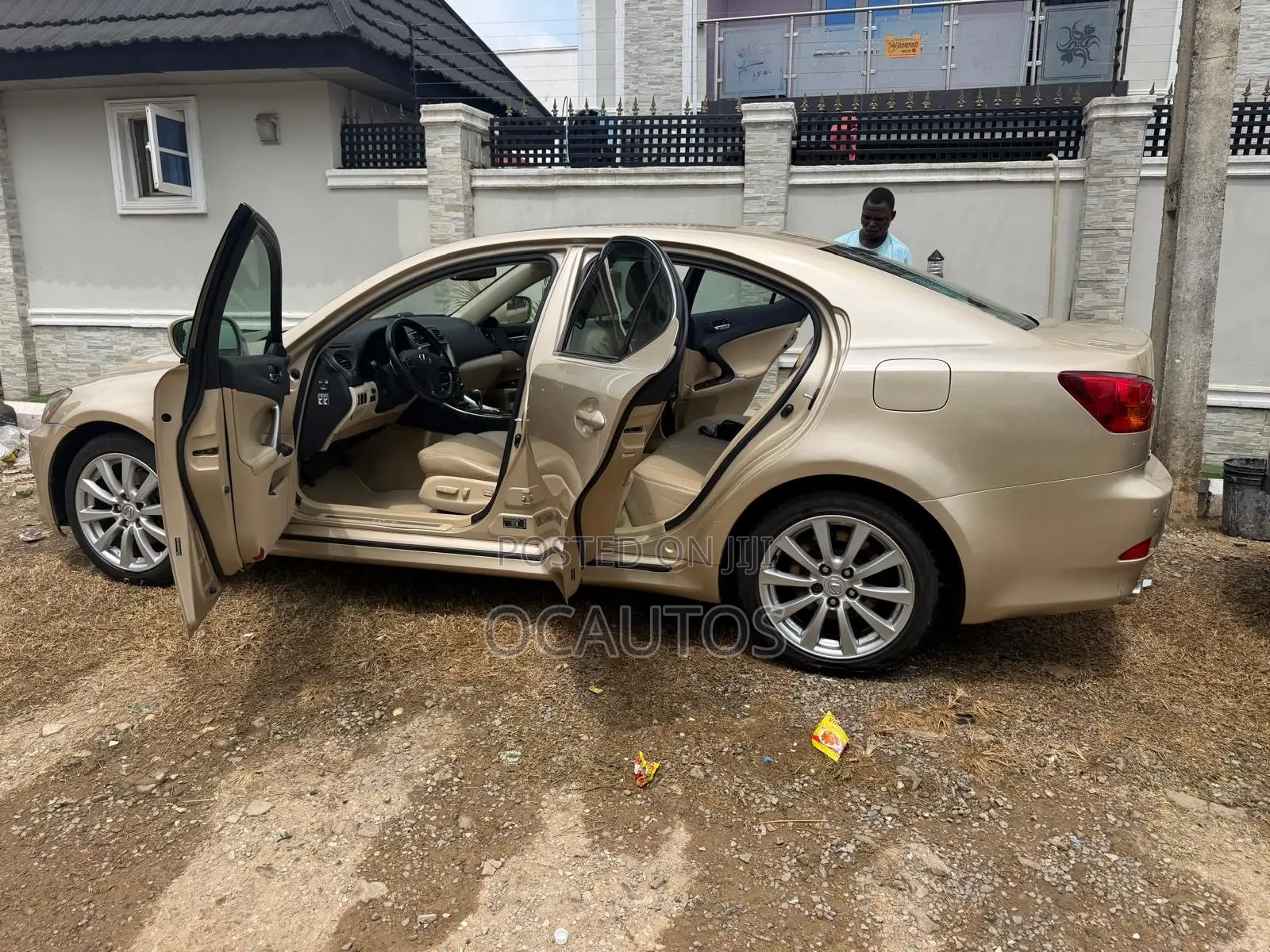 Lexus IS 2007 Gold