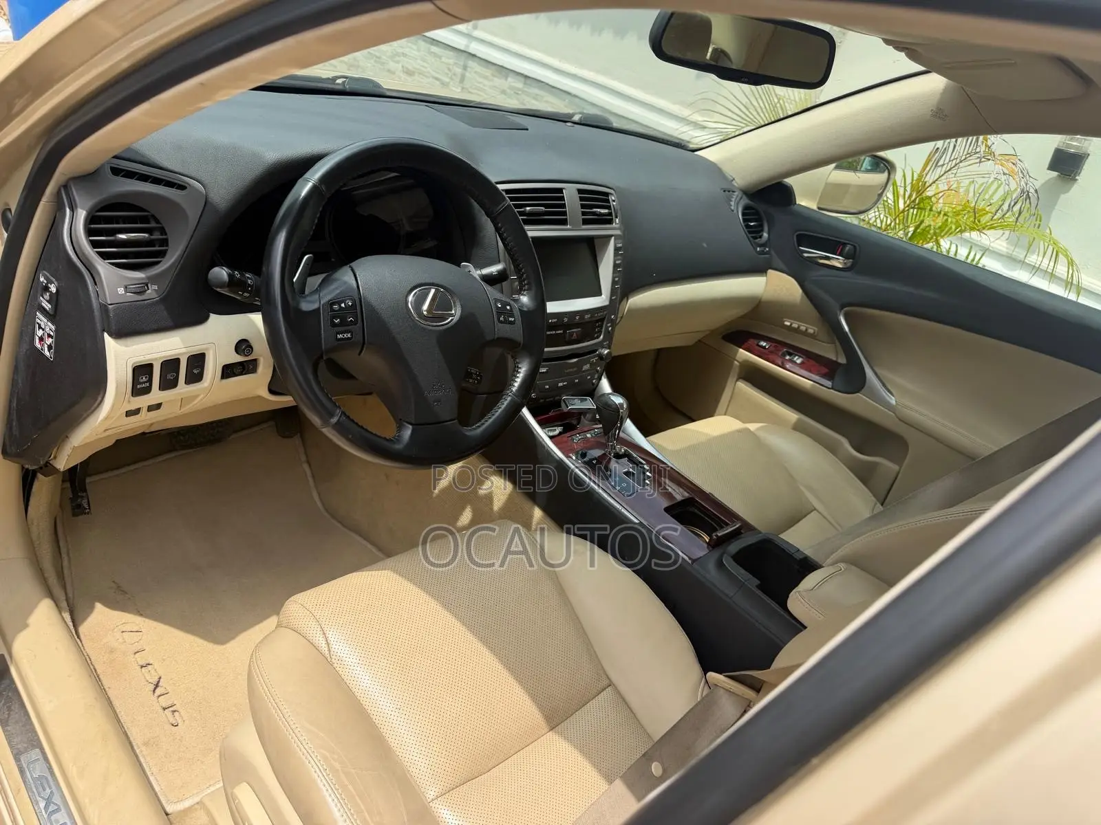 Lexus IS 2007 Gold