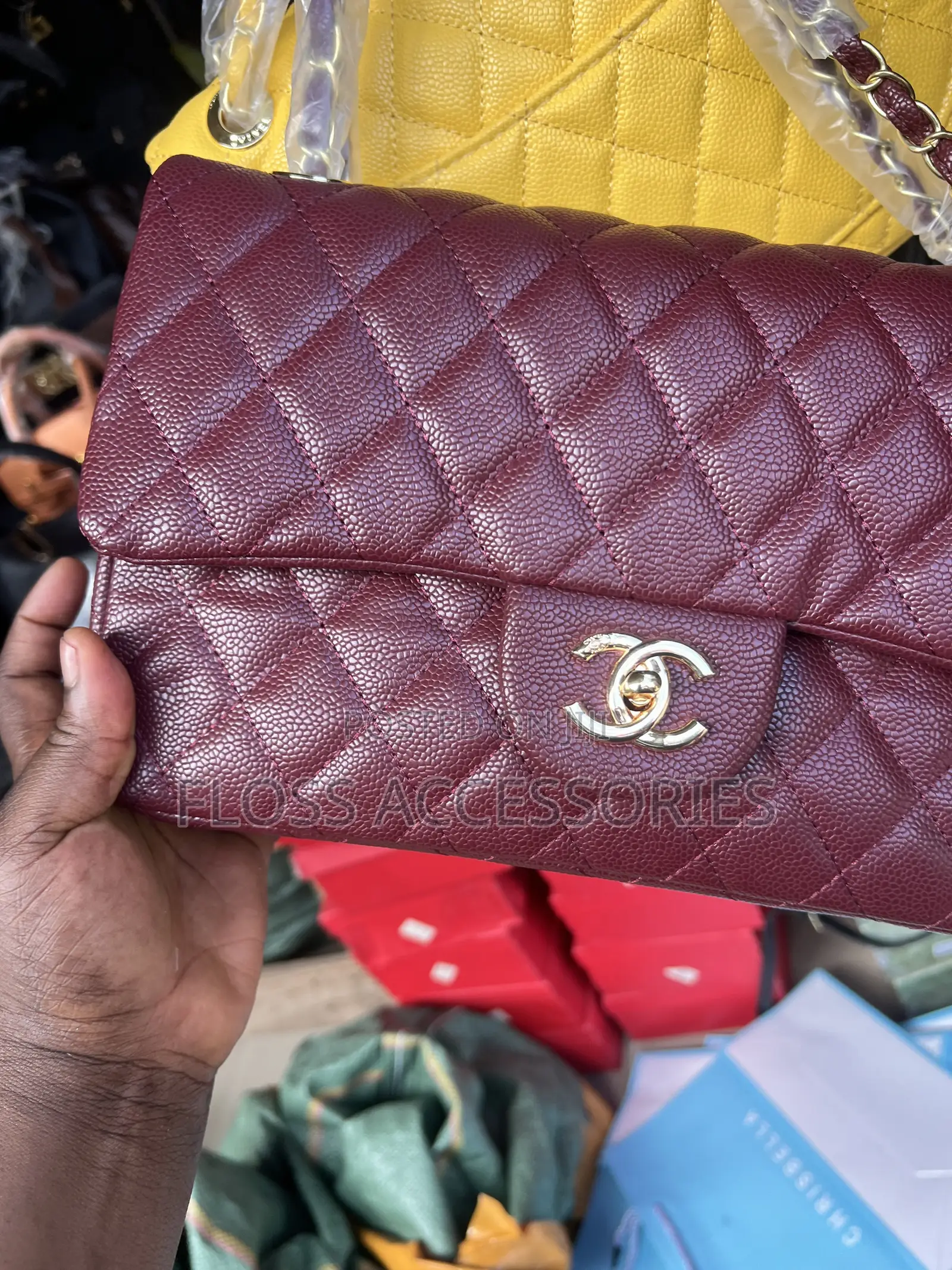 Quilted Flap Shoulder Bag