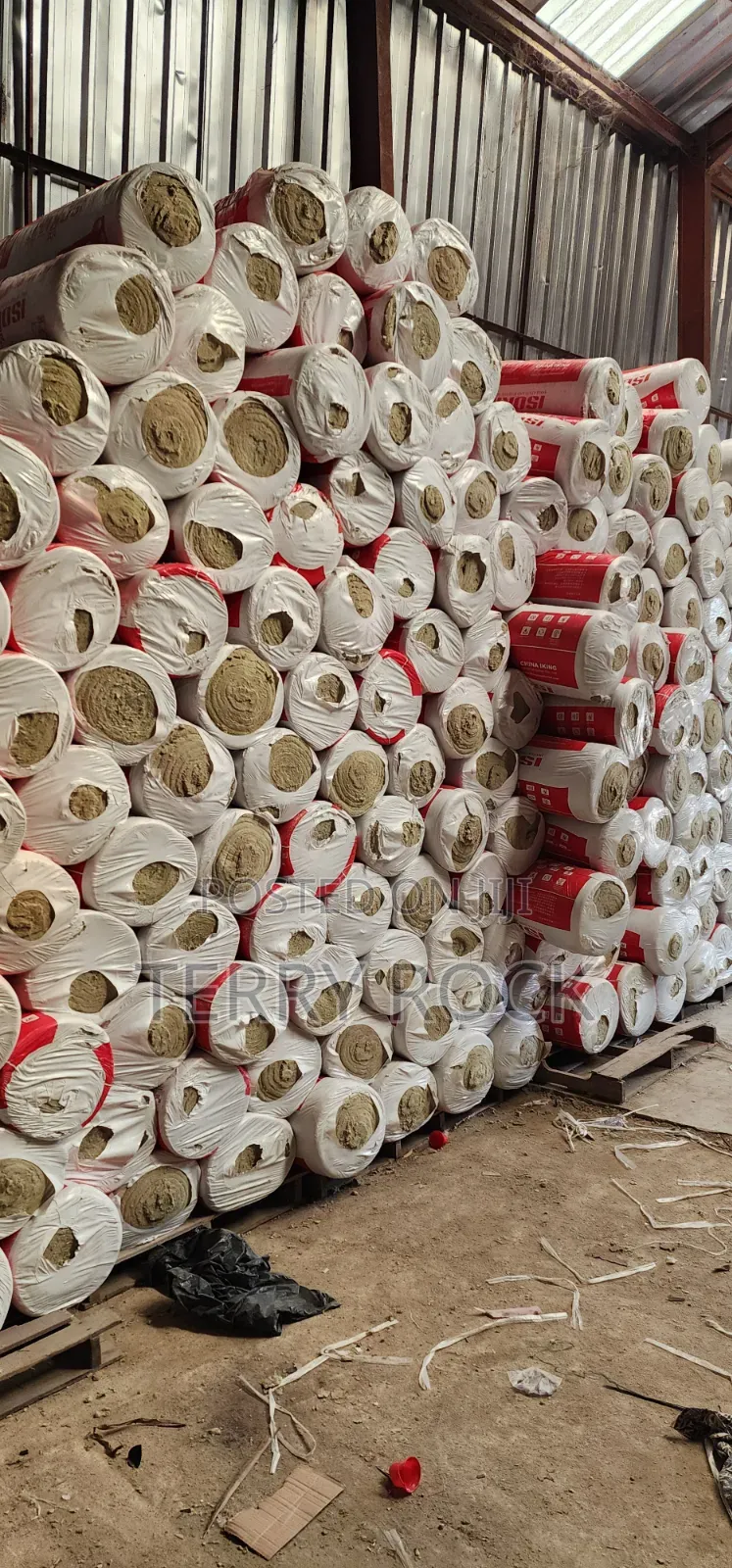 Rockwool and Pipe Sections