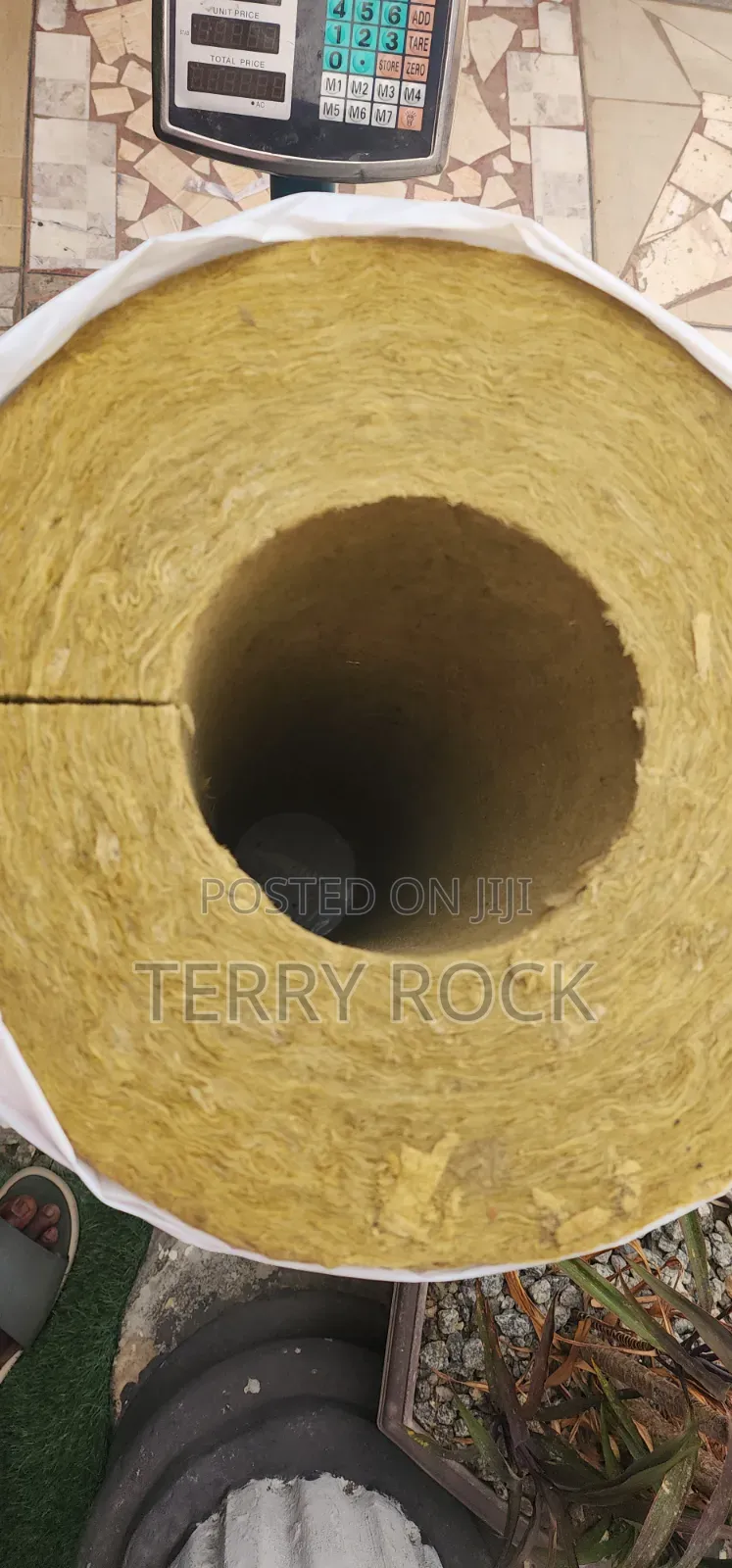 Rockwool and Pipe Sections