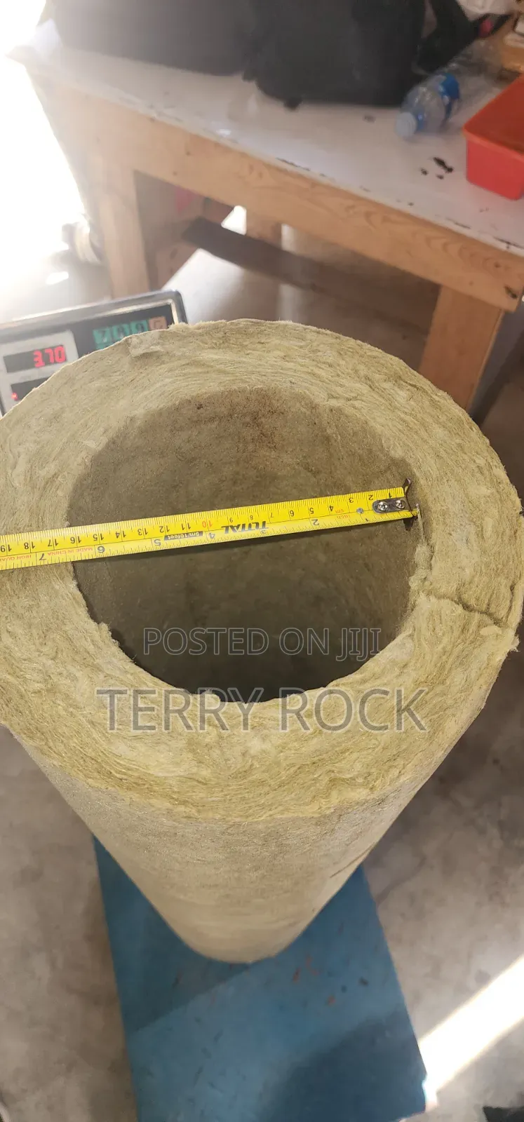 Rockwool and Pipe Sections