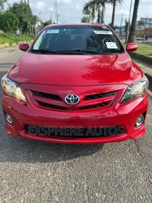Toyota Corolla 2013 Red