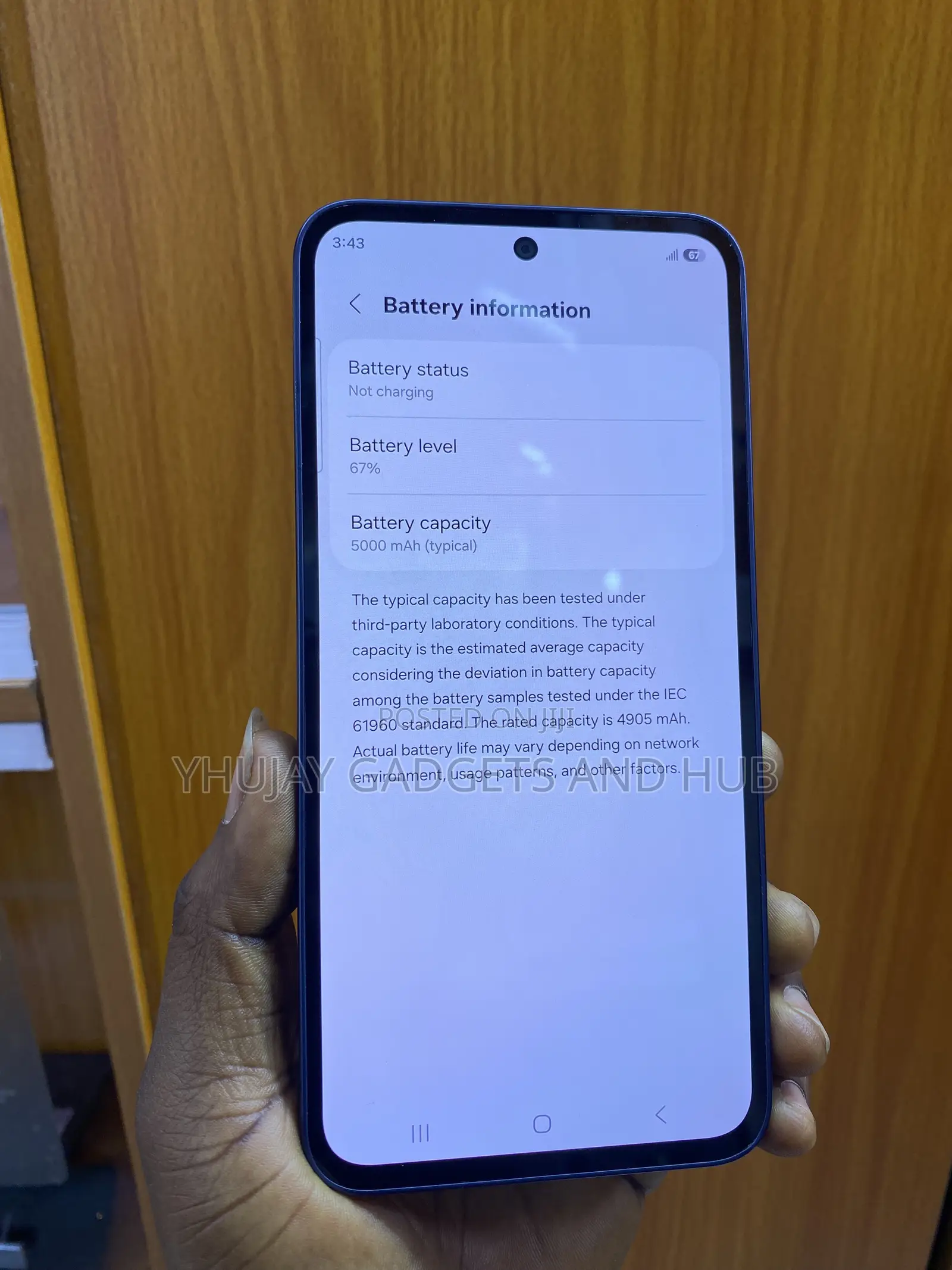 Samsung Galaxy A35 128 GB Blue